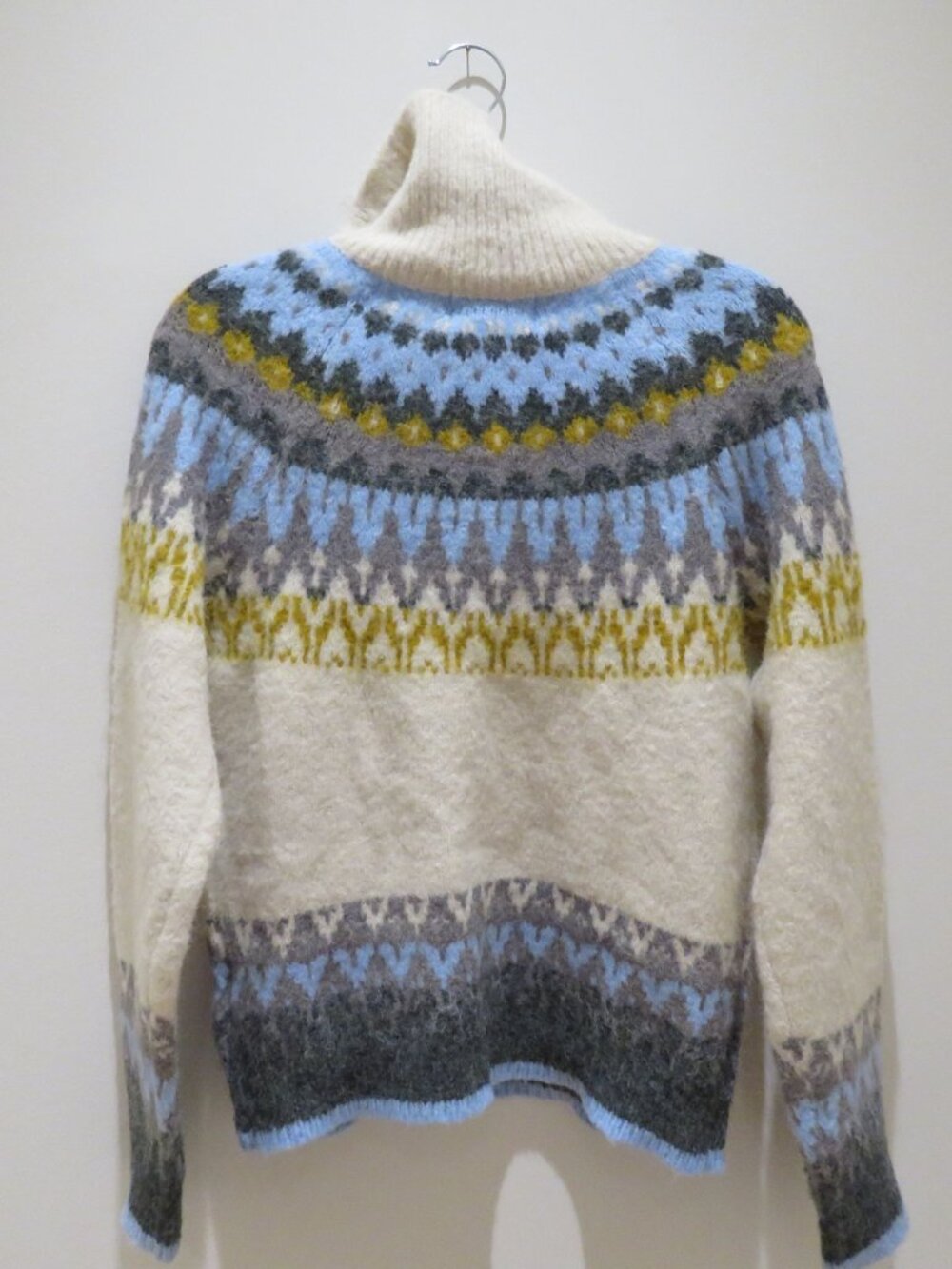 HEARTLOOM Gabriel Fair Isle Knit Sweater Small Scandi Old Money Grandma Nordic - Picture 10 of 13